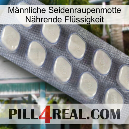Männliche Seidenraupenmotte Nährende Flüssigkeit 08